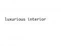 Company name # 1194810 for Company name for Interior Designer in luxury segment contest