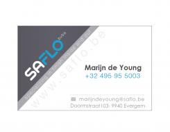 Stationery design # 453008 for Branding for Saflo bvba contest