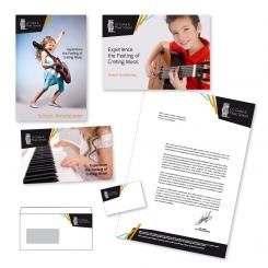 Stationery design # 863255 for Housstype for local music school contest