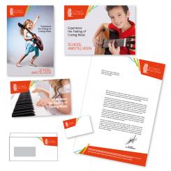 Stationery design # 863411 for Housstype for local music school contest