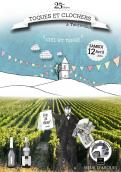 Flyer, tickets # 214667 for Poster  for the 25th edition of Toques and Clochers - International event in the world of wine and gastronomy contest