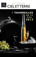 Flyer, tickets # 215678 for Poster  for the 25th edition of Toques and Clochers - International event in the world of wine and gastronomy contest