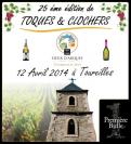 Flyer, tickets # 209503 for Poster  for the 25th edition of Toques and Clochers - International event in the world of wine and gastronomy contest