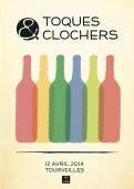 Flyer, tickets # 207269 for Poster  for the 25th edition of Toques and Clochers - International event in the world of wine and gastronomy contest