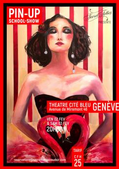 Flyer, tickets # 760537 for BURLESQUE Show Poster contest