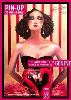Flyer, tickets # 760538 for BURLESQUE Show Poster contest