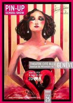 Flyer, tickets # 760307 for BURLESQUE Show Poster contest