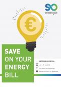 Flyer, tickets # 774889 for save on energy bill contest