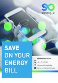 Flyer, tickets # 774633 for save on energy bill contest