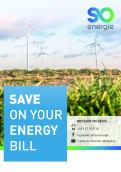 Flyer, tickets # 774041 for save on energy bill contest