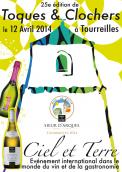 Flyer, tickets # 208486 for Poster  for the 25th edition of Toques and Clochers - International event in the world of wine and gastronomy contest
