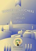 Flyer, tickets # 216880 for Poster  for the 25th edition of Toques and Clochers - International event in the world of wine and gastronomy contest
