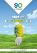 Flyer, tickets # 774789 for save on energy bill contest