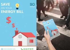 Flyer, tickets # 774787 for save on energy bill contest