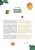 Flyer # 510587 voor Brochure + logo : producteurs de fruits bio au Sénégal wedstrijd
