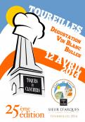 Flyer, tickets # 213322 for Poster  for the 25th edition of Toques and Clochers - International event in the world of wine and gastronomy contest