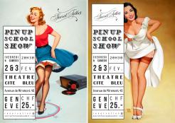 Flyer, tickets # 760995 for BURLESQUE Show Poster contest