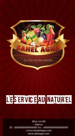 Flyer # 510063 voor Brochure + logo : producteurs de fruits bio au Sénégal wedstrijd