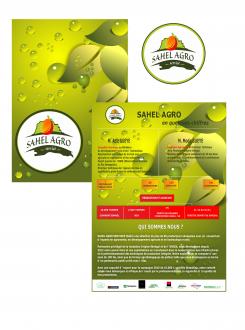 Flyer # 509453 voor Brochure + logo : producteurs de fruits bio au Sénégal wedstrijd