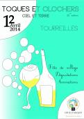 Flyer, tickets # 215084 for Poster  for the 25th edition of Toques and Clochers - International event in the world of wine and gastronomy contest