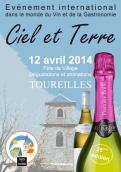 Flyer, tickets # 209716 for Poster  for the 25th edition of Toques and Clochers - International event in the world of wine and gastronomy contest
