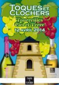 Flyer, tickets # 207920 for Poster  for the 25th edition of Toques and Clochers - International event in the world of wine and gastronomy contest