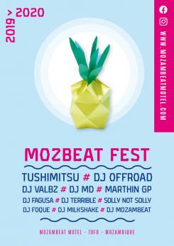 Flyer, tickets # 1014226 for MozBeat Fest 2019 2020 contest