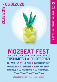 Flyer, tickets # 1014227 for MozBeat Fest 2019 2020 contest