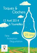Flyer, tickets # 214458 for Poster  for the 25th edition of Toques and Clochers - International event in the world of wine and gastronomy contest