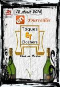 Flyer, tickets # 208984 for Poster  for the 25th edition of Toques and Clochers - International event in the world of wine and gastronomy contest