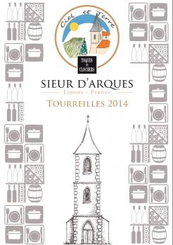 Flyer, tickets # 207598 for Poster  for the 25th edition of Toques and Clochers - International event in the world of wine and gastronomy contest