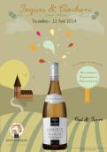 Flyer, tickets # 210565 for Poster  for the 25th edition of Toques and Clochers - International event in the world of wine and gastronomy contest