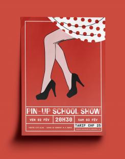 Flyer, tickets # 760666 for BURLESQUE Show Poster contest