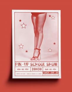 Flyer, tickets # 760687 for BURLESQUE Show Poster contest