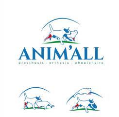Logo design # 642091 for Logo and name for a company that makes orthopedics supports for pets/animals contest