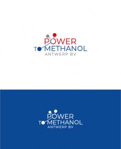 Logo design # 1089037 for Company logo for consortium of 7 players who will be building a  Power to methanol  demonstration plant for their legal entity  Power to Methanol Antwerp BV  contest