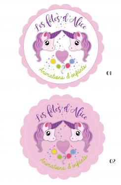 Logo design # 609210 for LES FETES D'ALICE - kids animation :-) contest