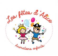 Logo design # 608993 for LES FETES D'ALICE - kids animation :-) contest