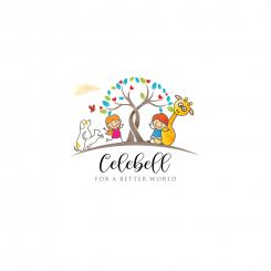 Logo design # 1022385 for Logo for Celebell  Celebrate Well  Young and hip company for baby showers and children’s parties with an ecological philosophy contest