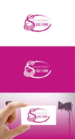 Logo design # 914905 for Creating a logo for a midwife, young, dynamic and motivated! contest