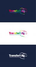 Logo design # 1161623 for creation of a logo for a textile transfer manufacturer TRANSFERT24 contest