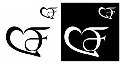 Logo design # 769302 for heart shape tattoo with letters contest