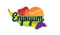 Logo # 340933 voor Logo Enjoyum. A fun, innovate and tasty food company. wedstrijd