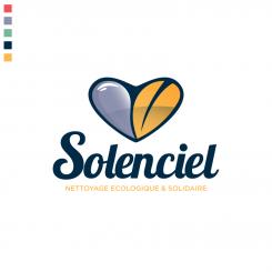Logo design # 1195634 for Solenciel  ecological and solidarity cleaning contest