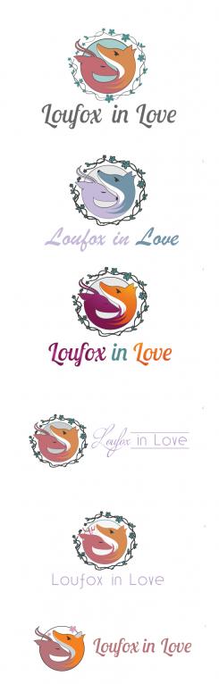 Logo design # 843683 for logo for our inspiration webzine : Loufox in Love contest