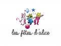 Logo design # 605958 for LES FETES D'ALICE - kids animation :-) contest