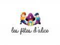 Logo design # 605962 for LES FETES D'ALICE - kids animation :-) contest