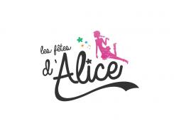 Logo design # 605964 for LES FETES D'ALICE - kids animation :-) contest