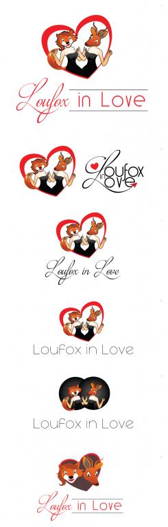 Logo design # 843221 for logo for our inspiration webzine : Loufox in Love contest