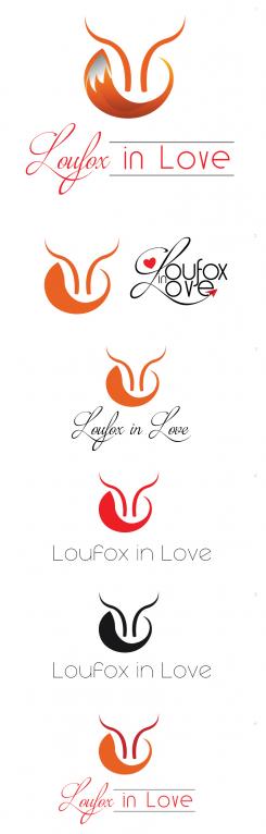 Logo design # 843222 for logo for our inspiration webzine : Loufox in Love contest